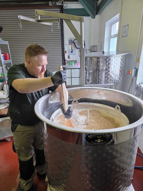 Mashing in at Bréifne Gael Brewing 